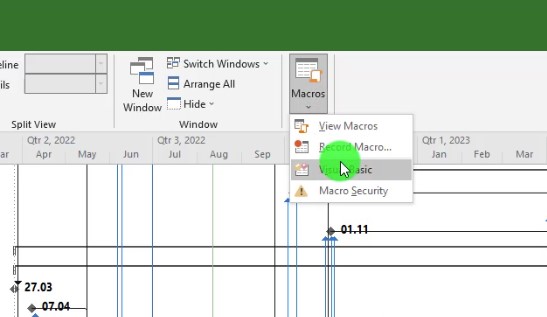 Ms project filter driving predecessors Figure 02