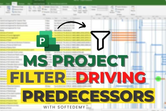 Ms project filter driving predecessors Thumbnail