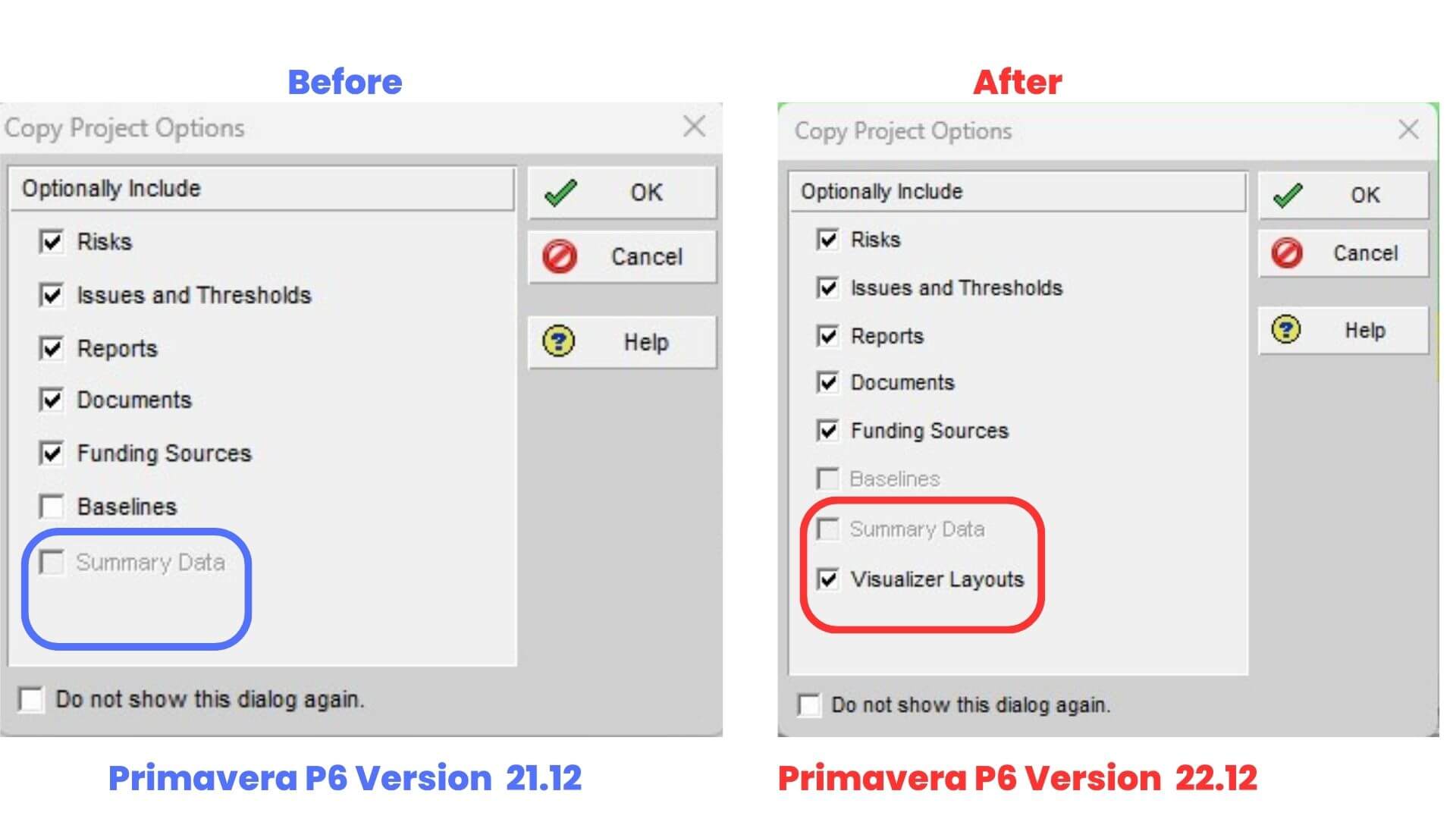 Copy Visualizer layouts